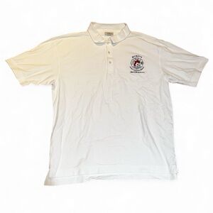 Vintage Walt Disney World Mickeys Magic Kingdom Fire Department Polo Shirt XXL